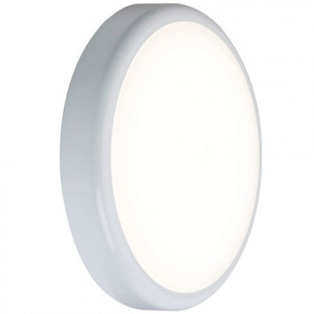 Knightsbridge Emergency 14 Watt Flush Trade LED Bulkhead (IP44) - BT14EM