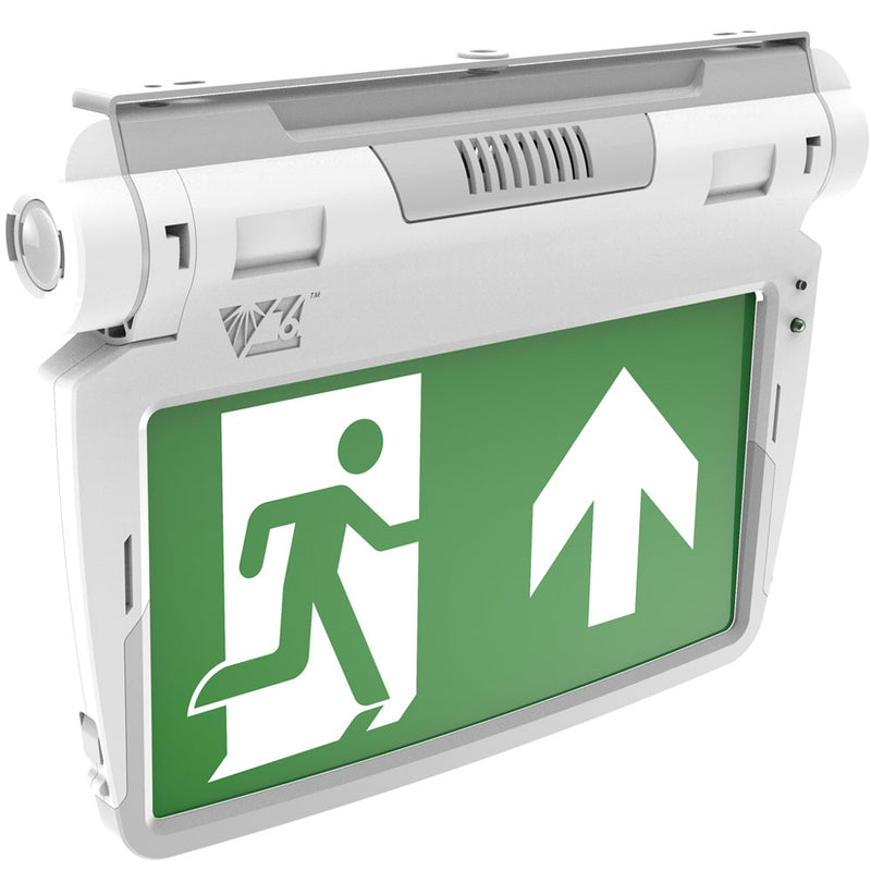 LED Emergency Illuminated Exit Sign - Self Test (5 Mounting Options)