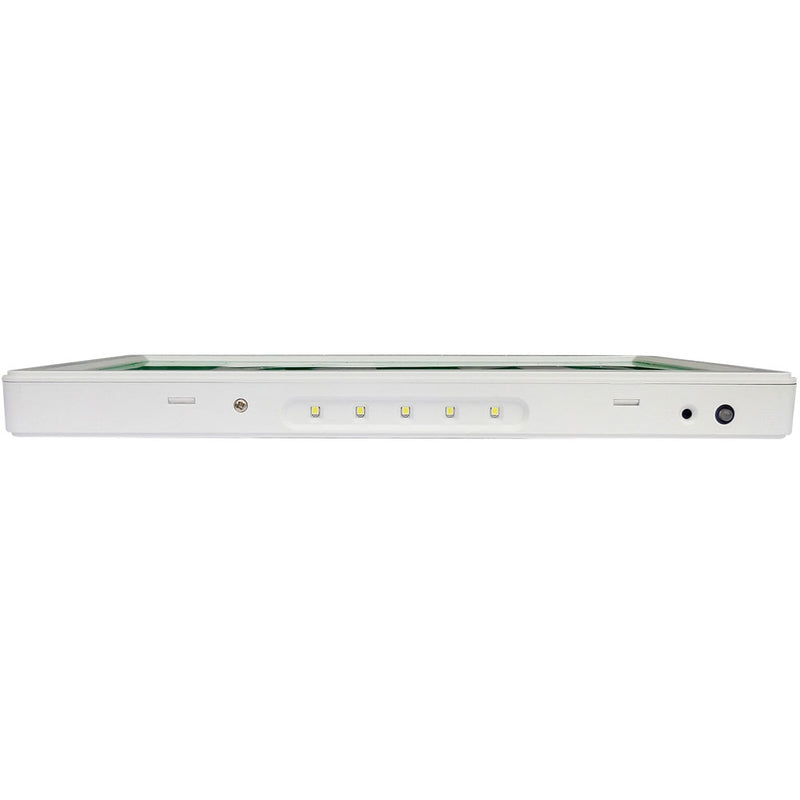 LED Emergency Slimline Illuminated Exit Sign Box (ISO 7010 Legend) - Lithium Battery