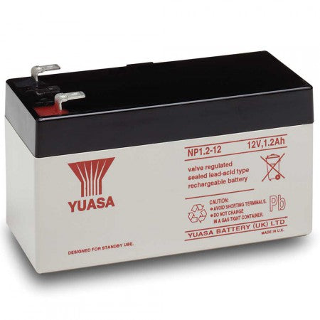 Yuasa NP1.2-12 Battery (12V 1.2Ah)