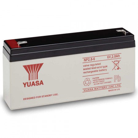 Yuasa NP2.8-6 Battery (6V 2.8Ah)