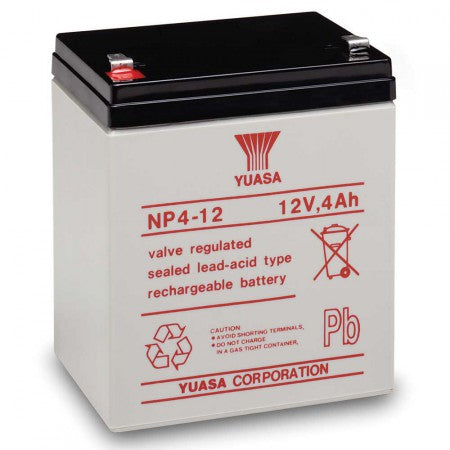 Yuasa NP4-12 Battery (12V 4Ah)